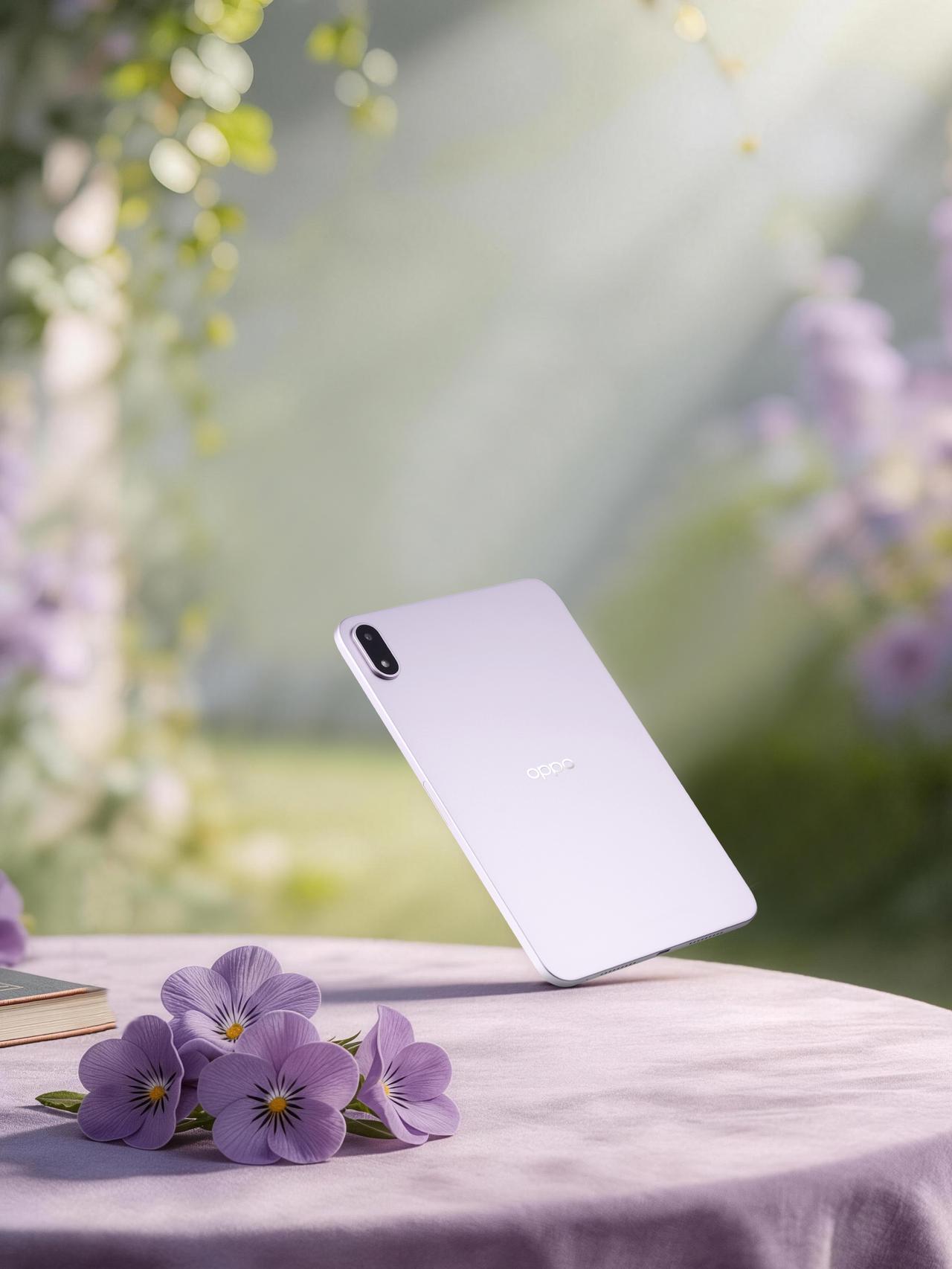 是谁拿到了莎莎同款紫色OPadMini？原来是我啊，作为莎莎的si忠粉，能提