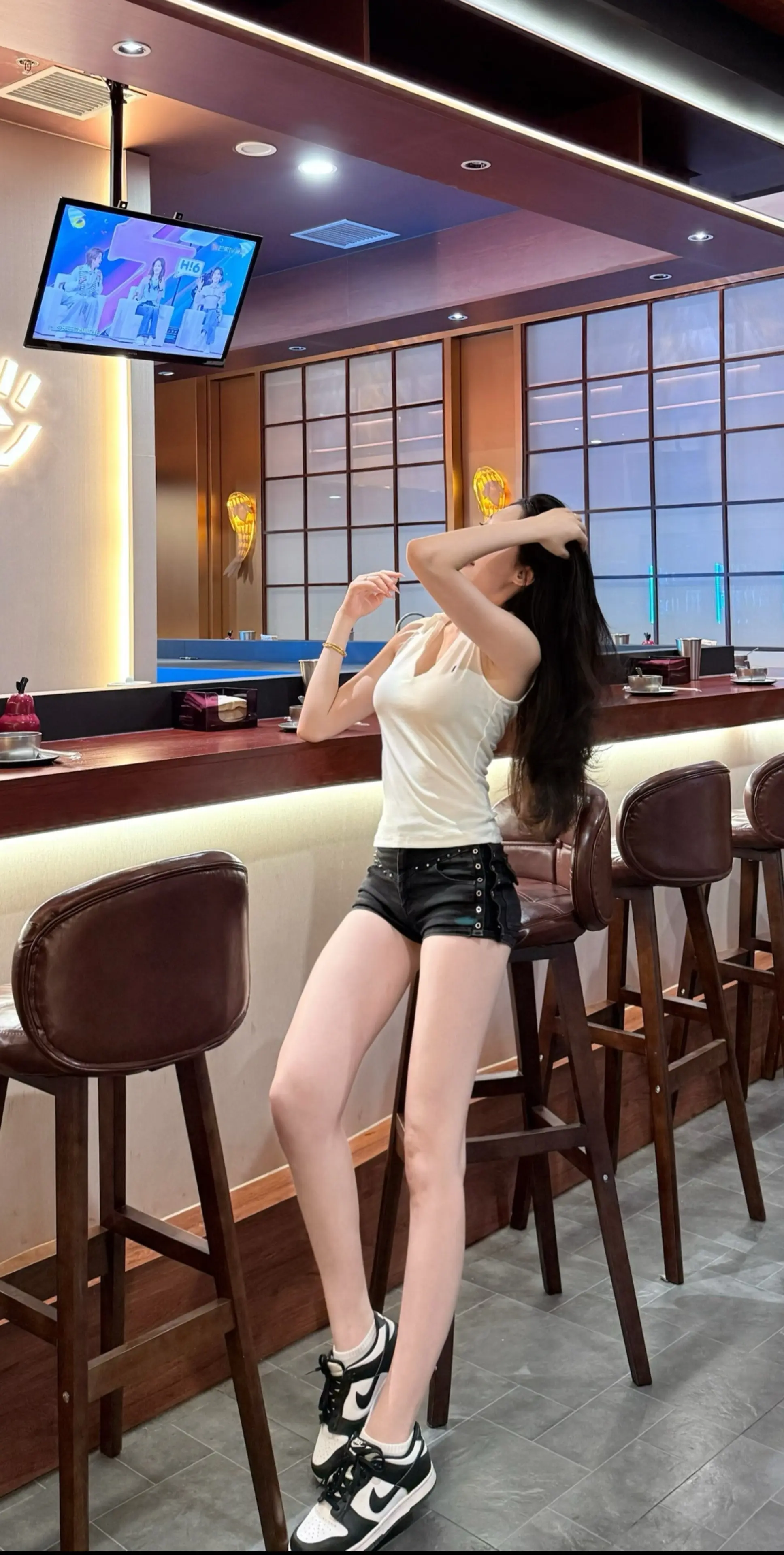 身材 高个子女生 御姐身材甜妹脸