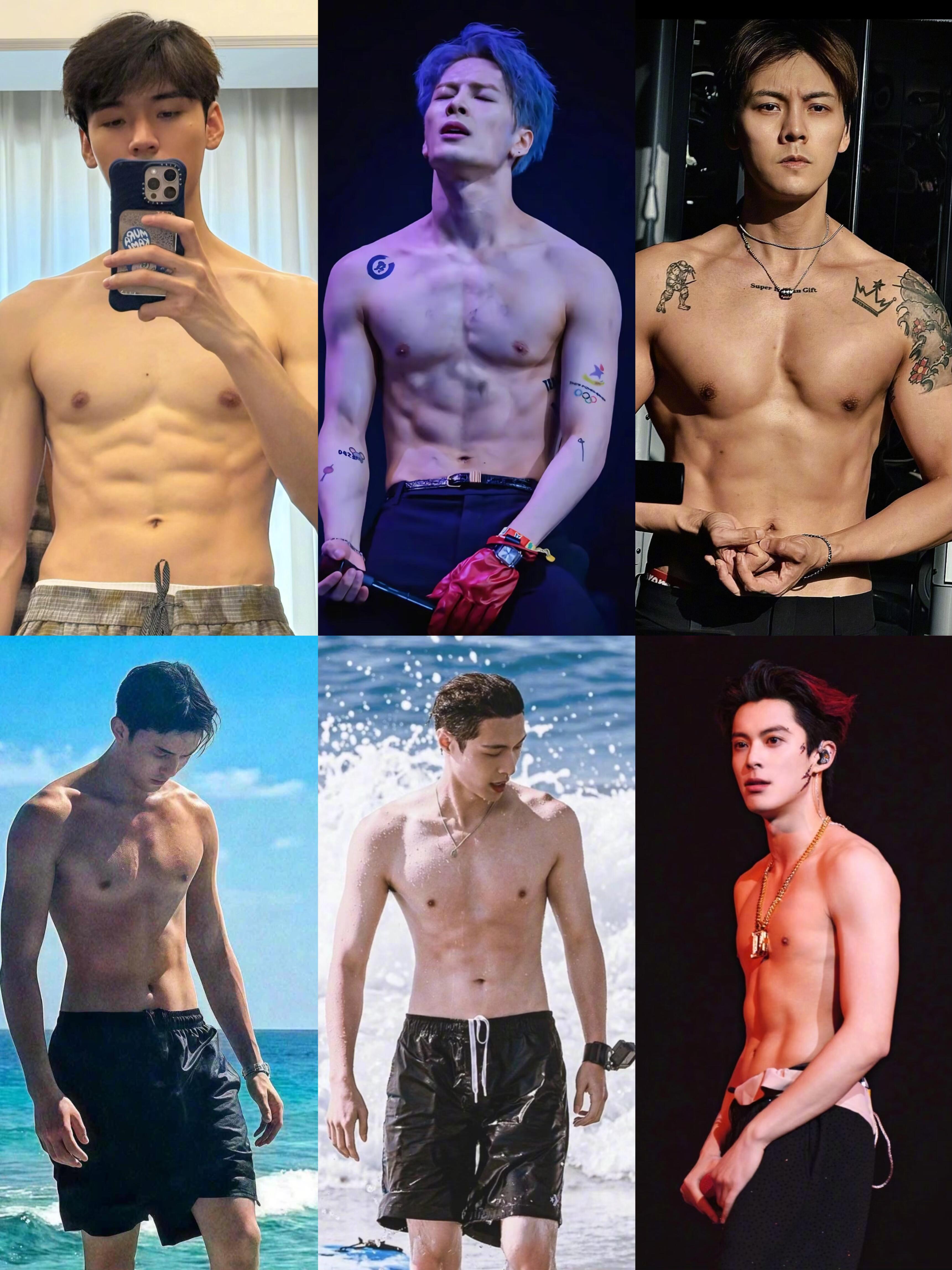 来朝拜男菩萨们吧[doge]​​​