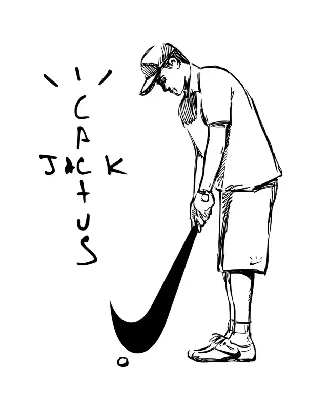 抢先预览 Cactus Jack x Nike Golf 系列单品