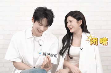 周柯宇不会真的对大他19岁的陈妍希动心了吧？这采访真的很好嗑，有点甜！周柯宇: