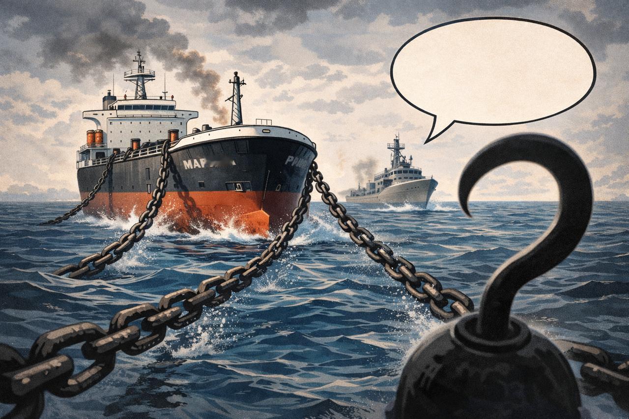 俄议员要求政府就扣船事件对美国动武。美国军方在公海上扣押了俄罗斯油轮马里纳号后