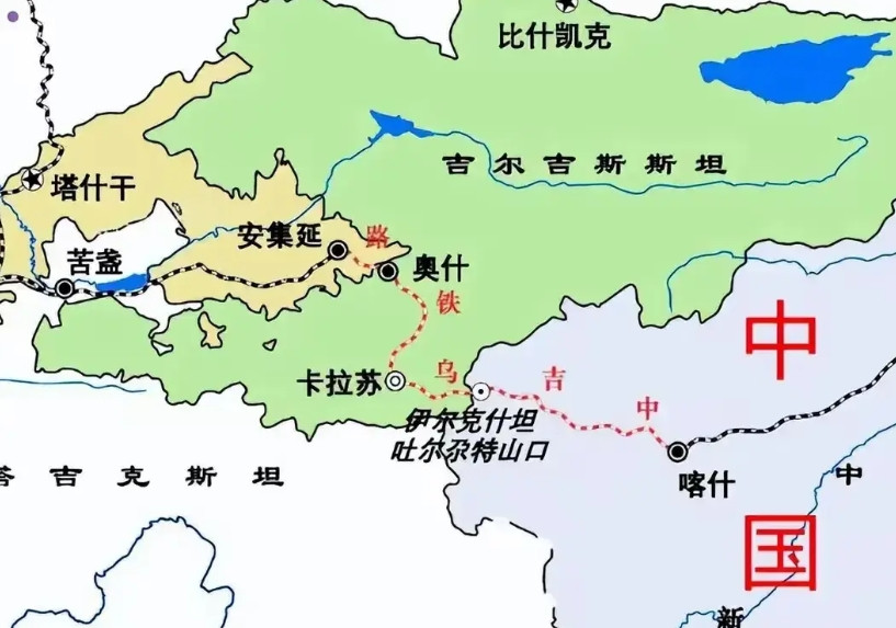 塔吉克斯坦想要加入中吉乌铁路中吉乌铁路项目现在正如火如荼的建设中，这个项目建