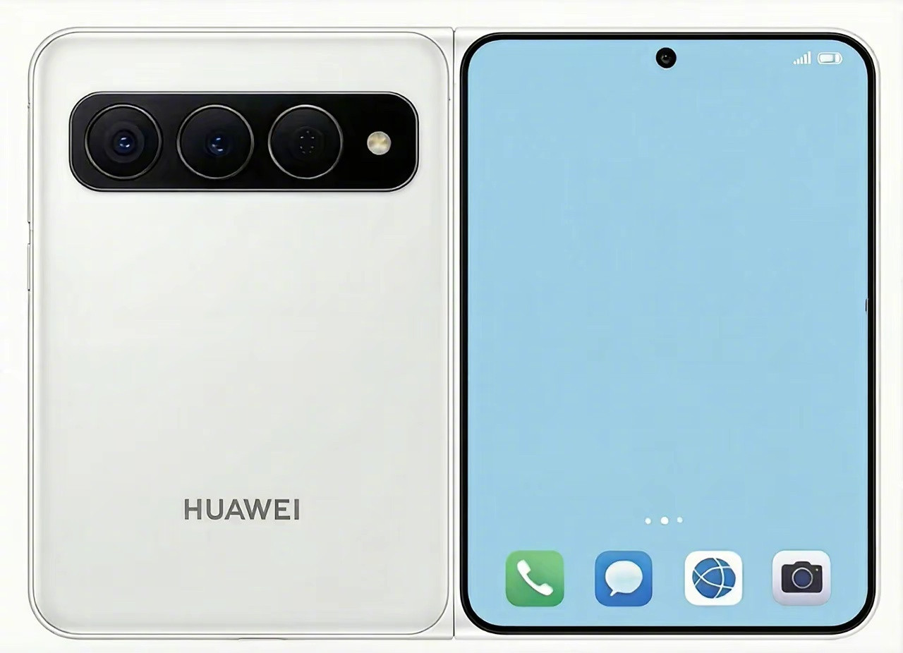 这应该就差不多了华为PuraFold或者叫PuraX2广西骑手大花袄变装黄