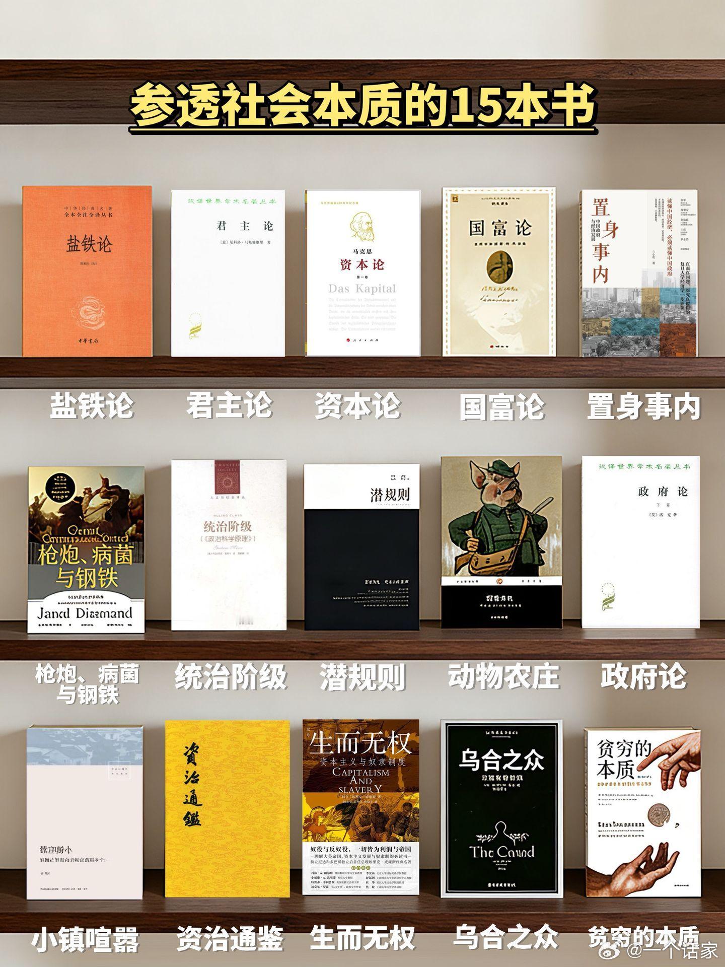 参透社会的15本书