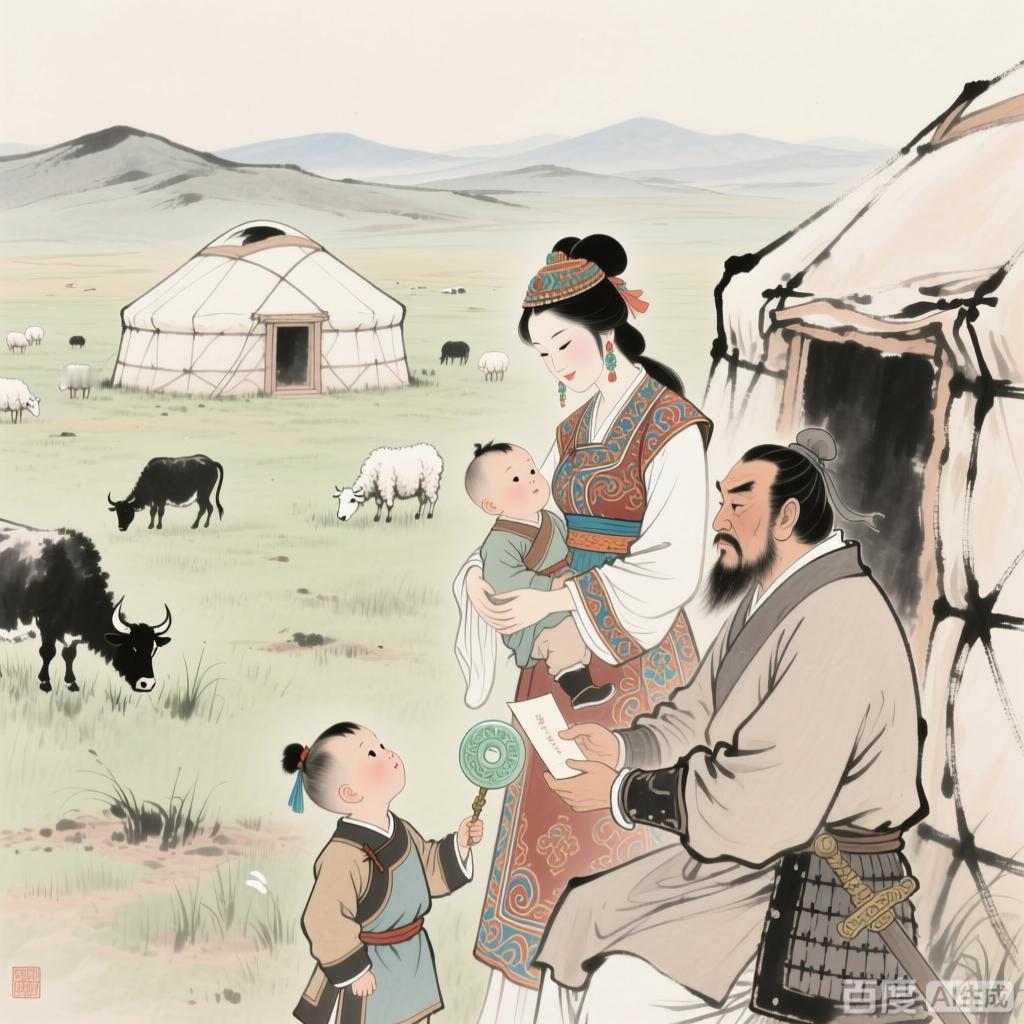 苏武北海苦熬十九年，和匈奴女子生下儿子，回汉时这孩子到底怎么安置？咱先把时