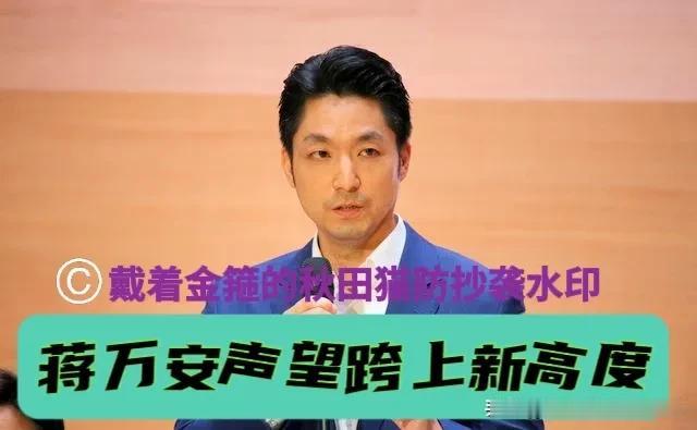蒋万安这回更火了！民调支持率55.2％两倍于沈伯洋还不够，这次上凯道提议又获支