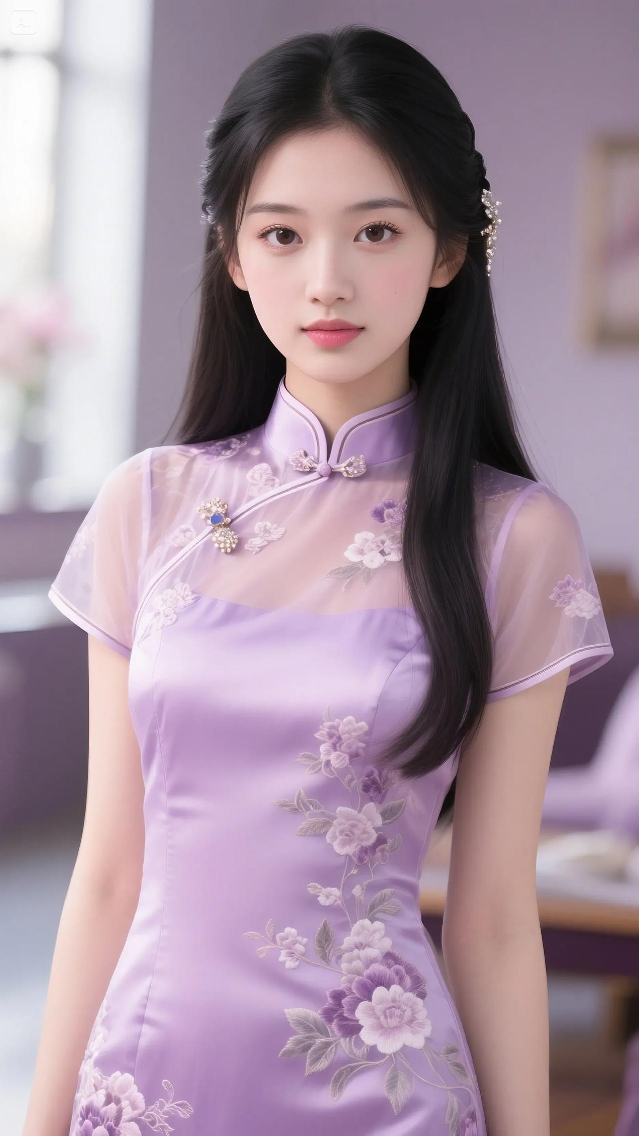 如何品味旗袍的倾国倾城尽显绝美身材完美最好看的服饰，是汉服，还是旗袍