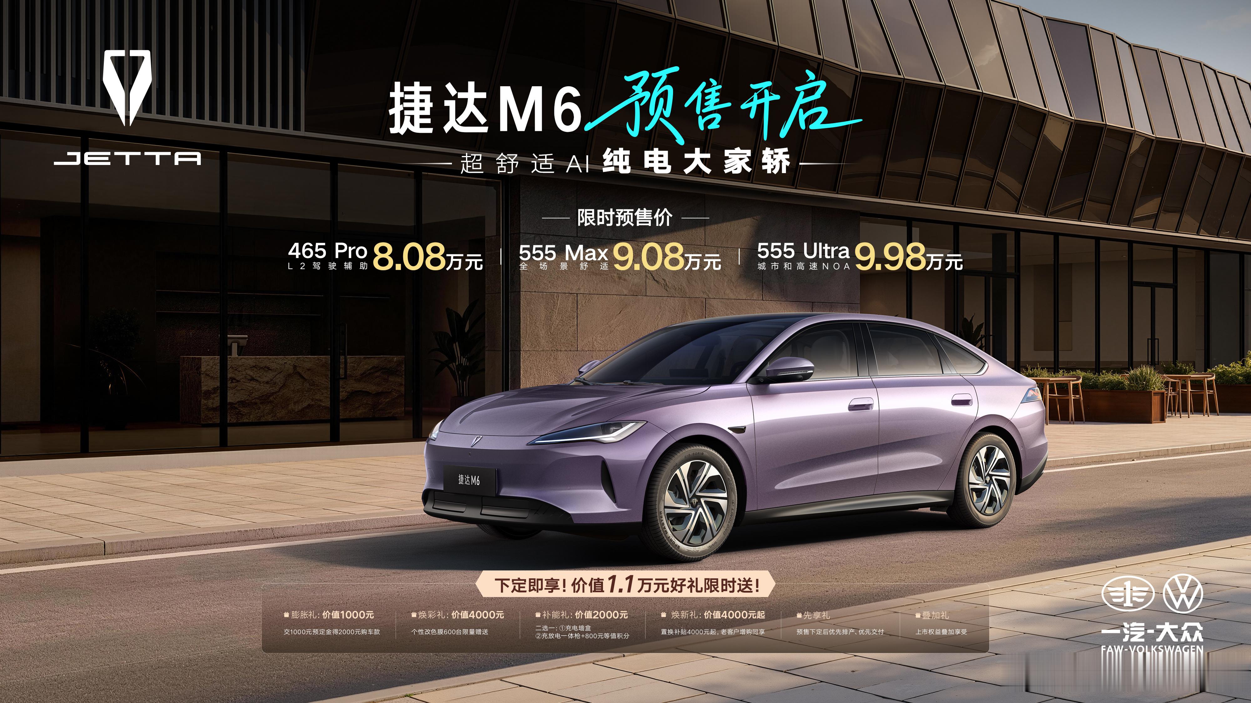 捷达M6预售开了，价格一出来我乐了——合资这回是真被国产逼到墙角，开始反向抄底。2025年大众在华销