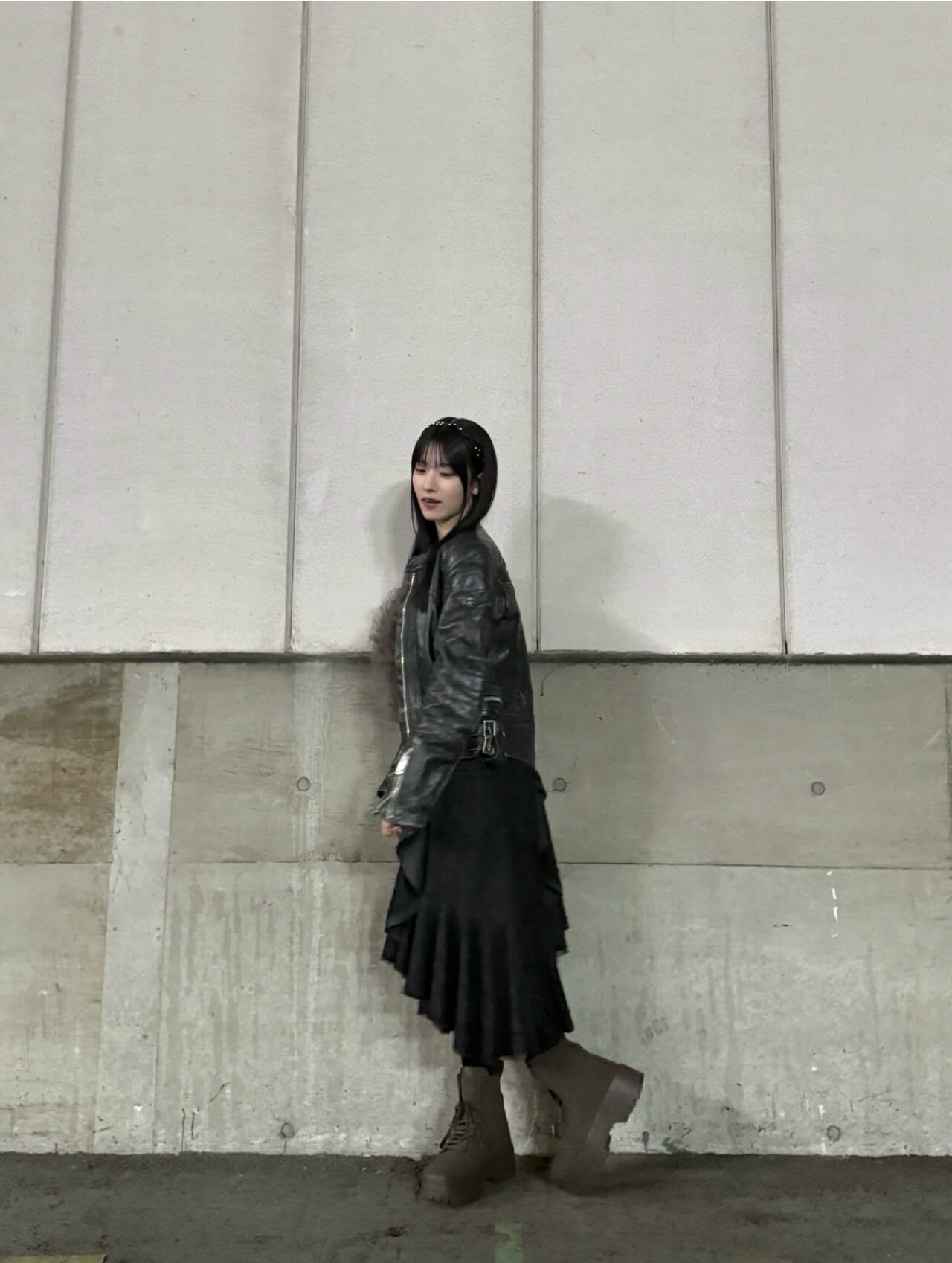 石森璃花「甘辛ミックスのお気に入りコーデ♩カチューシャもかわいい〜⁡」ㅤㅤㅤ　