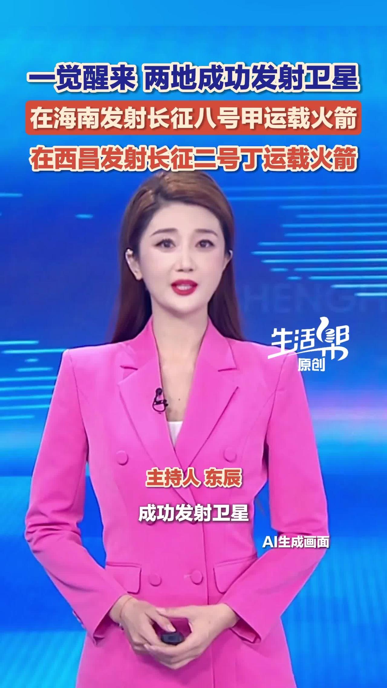 一觉醒来两箭发射成功！中国航天，把“日常”活成了别人的奇迹睁开眼刷手机，全网