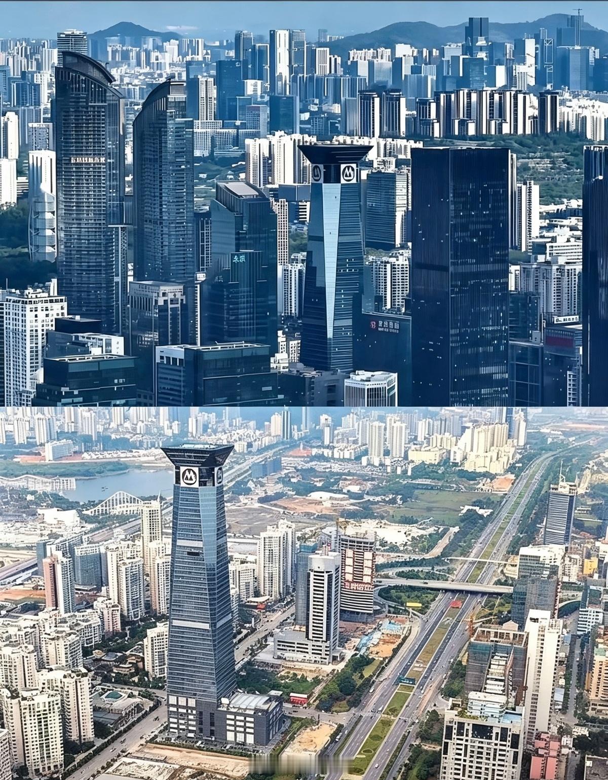 深圳是全世界摩天大楼第二多的城市，香港第一。≥150米香港：569栋​深圳：