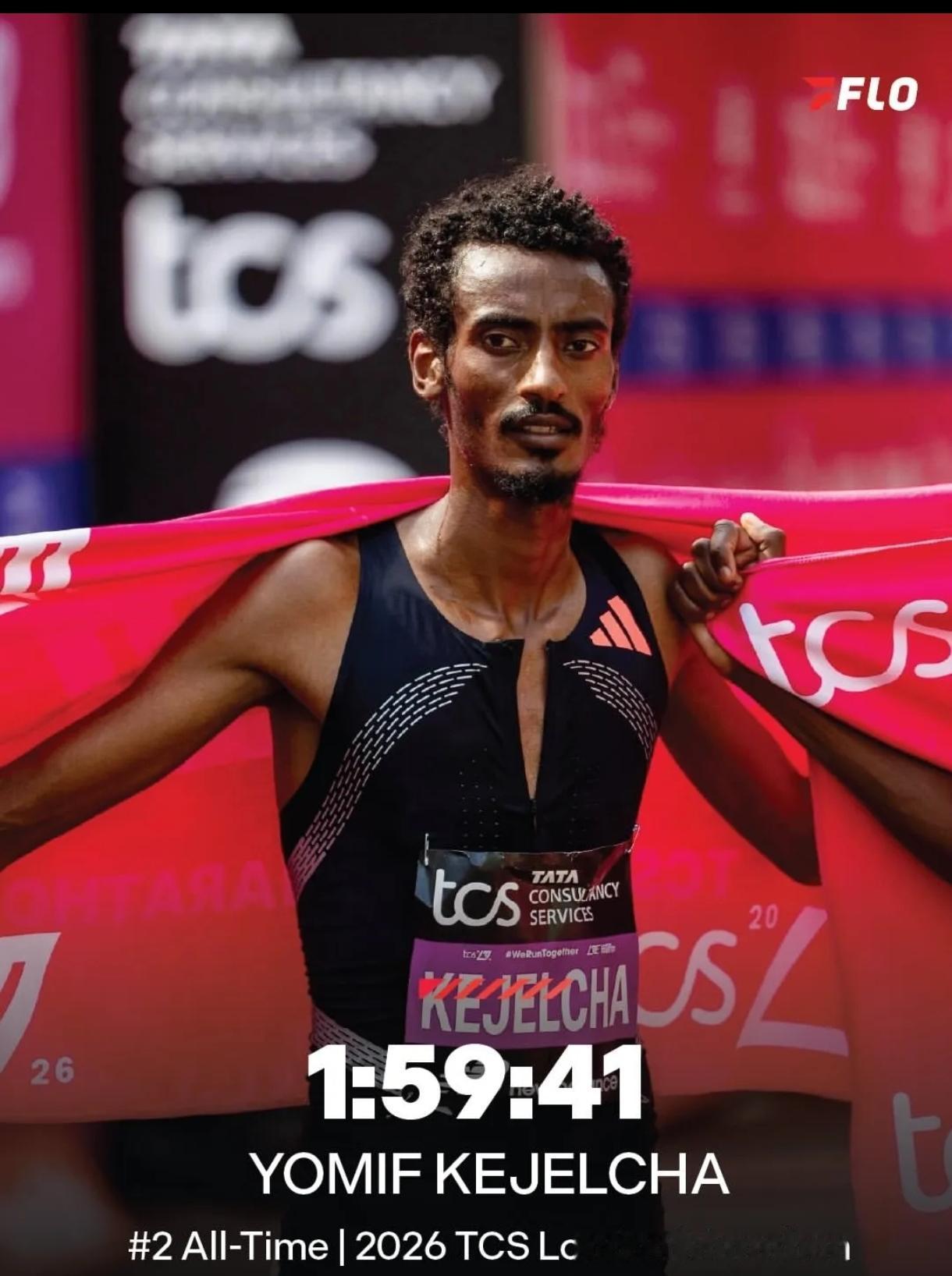 伦敦马拉松，彻底刷新人类马拉松历史！萨维1:59:40正式赛事首破2小时，