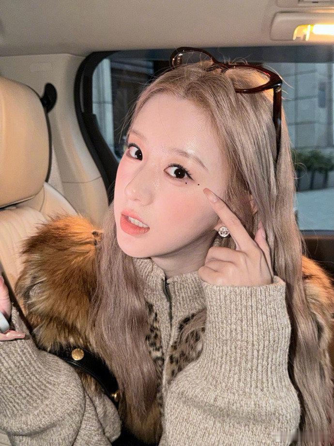 包上恩染都染了不出片太亏了包上恩一生要出片的中国女人白金灰发色的包包美照上新