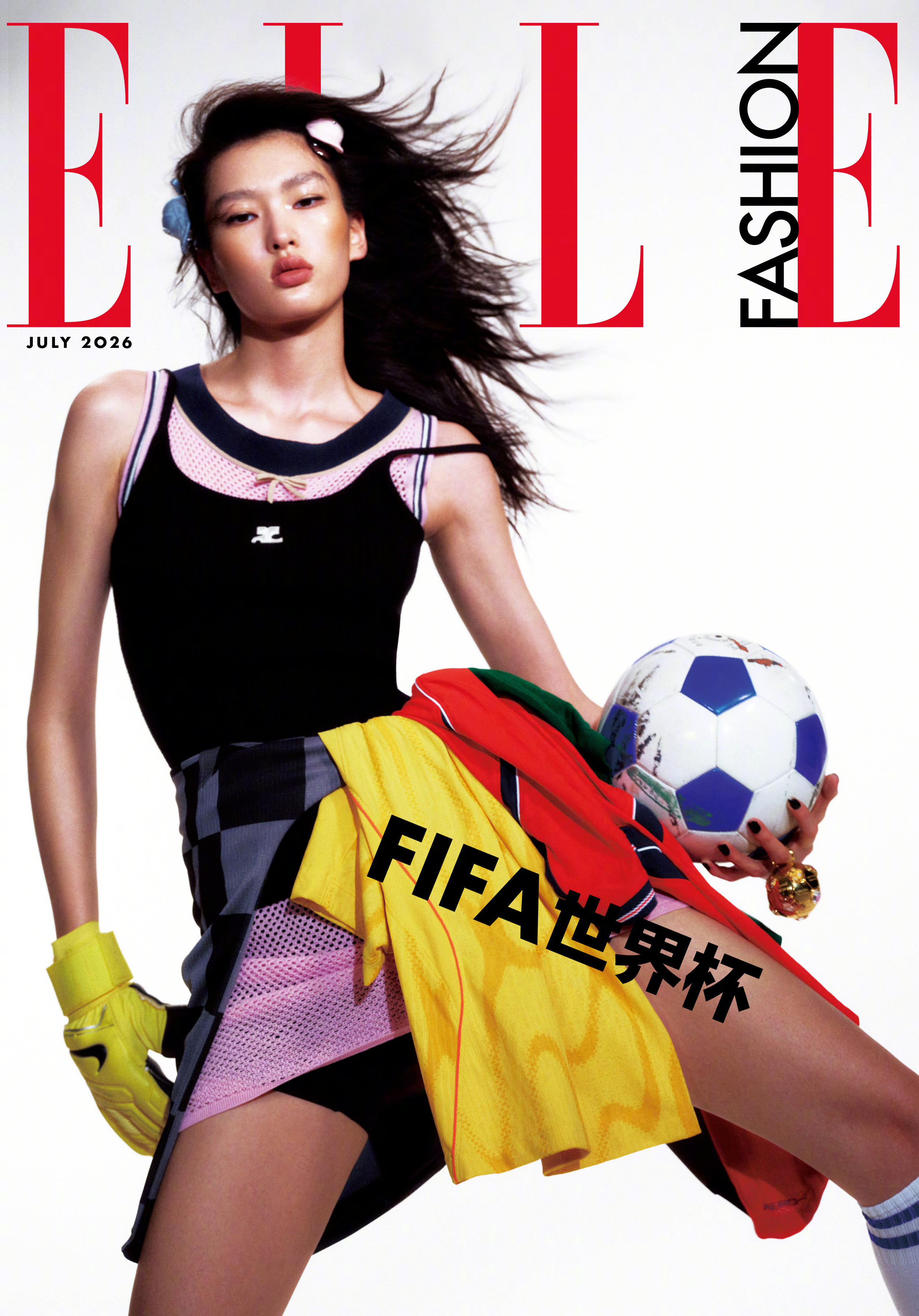 ELLEChina世界杯专题时装大片，摄影师WinTam个人风格强烈的
