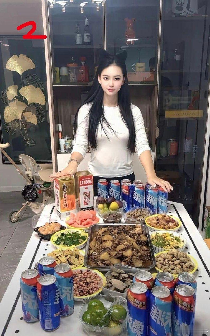 两个都会做饭的媳妇，你觉得谁是真的幸福？