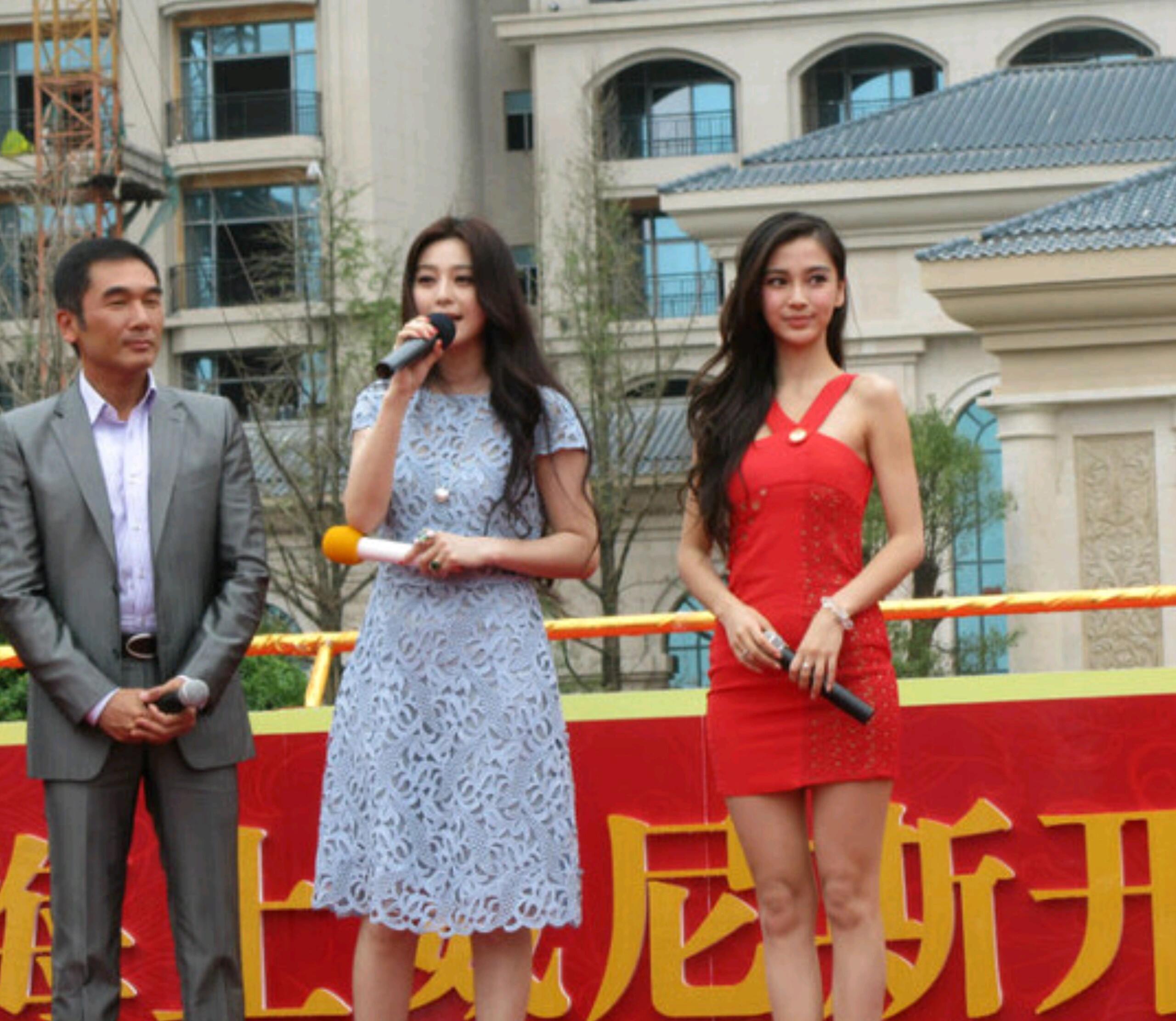 2012年的angelababy，那时候就是很洋气的造型。​​​