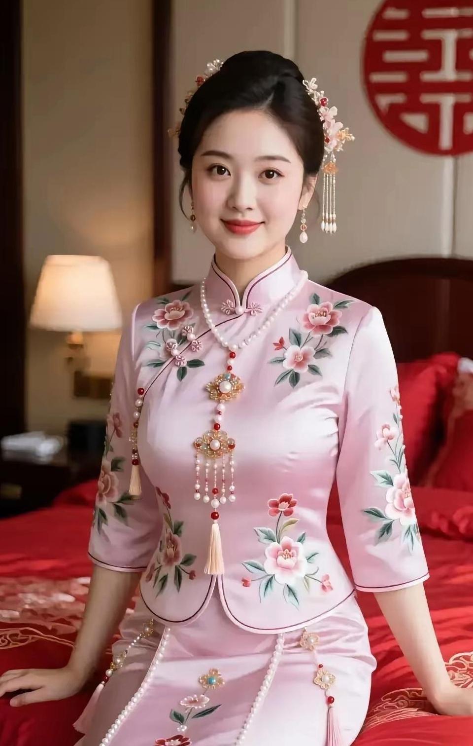 新娘超级可爱😄