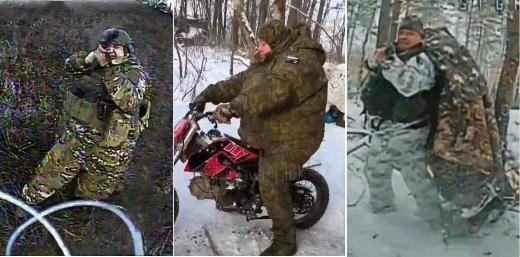 俄军真正的“重型步兵”投入战场了，乌军无人机发现，俄军“重步兵”数量明显增加。俄