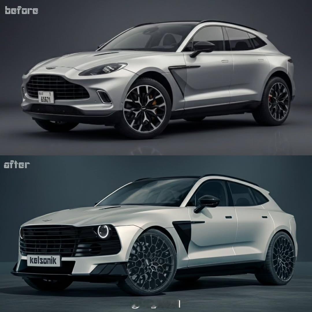 中期改款阿斯顿马丁DBX渲染图【新车渲染】中期改款阿斯顿马丁DBX渲染图方案