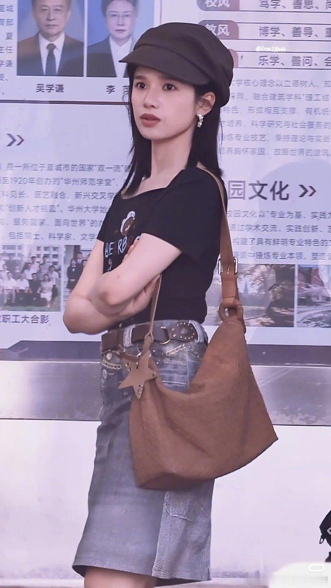 张婧仪新剧好多帽子造型啊，看着🎩适配度如何？