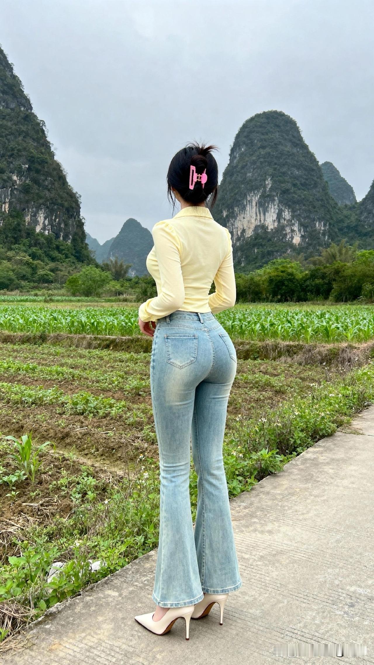 分享一张自然风景的照片有哪些令人眼前一亮的裙装穿搭我的一张乡村照片人品重如