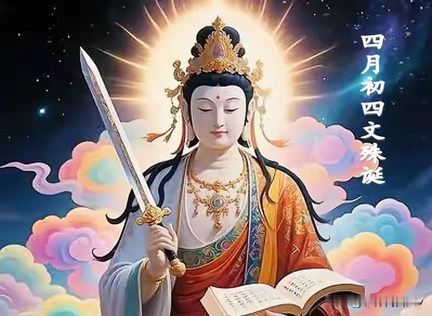 明日农历四月初四文殊诞：牢记3吃2做1忌，为子孙祈福前程似锦明天是农历四月