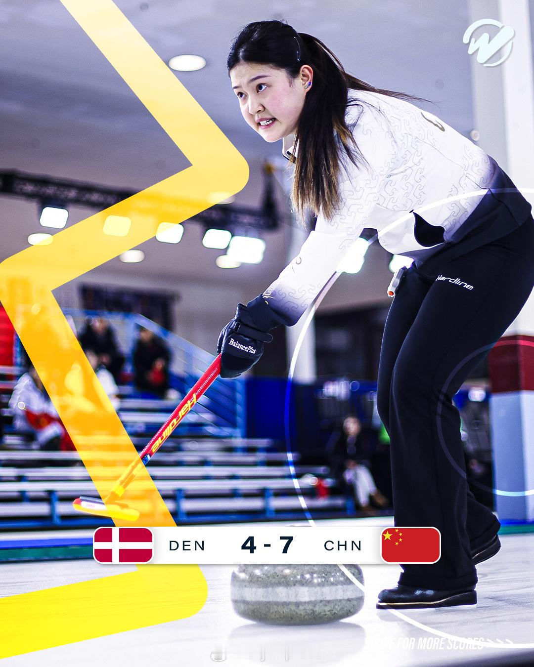 【冬奥冰壶落选赛中国混双7-4胜丹麦取得四连胜】国际体坛战报速递12月15日加