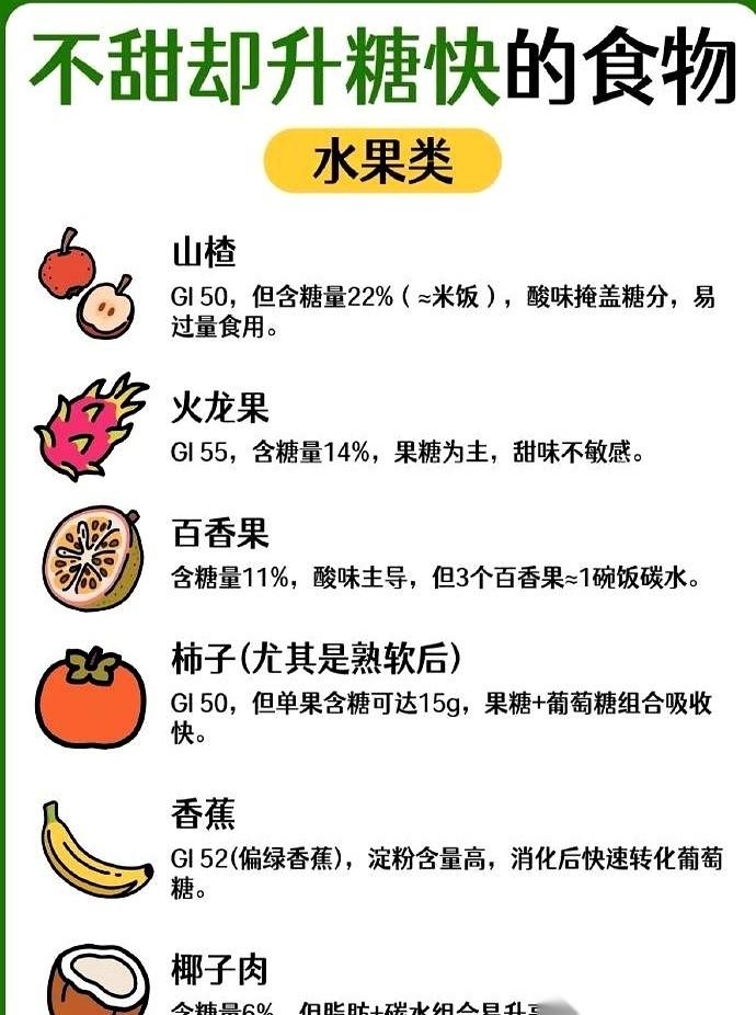有些食物，就是天生的“伪装大师”。它吃着不甜，甚至带着一脸“健康”相，结果一进