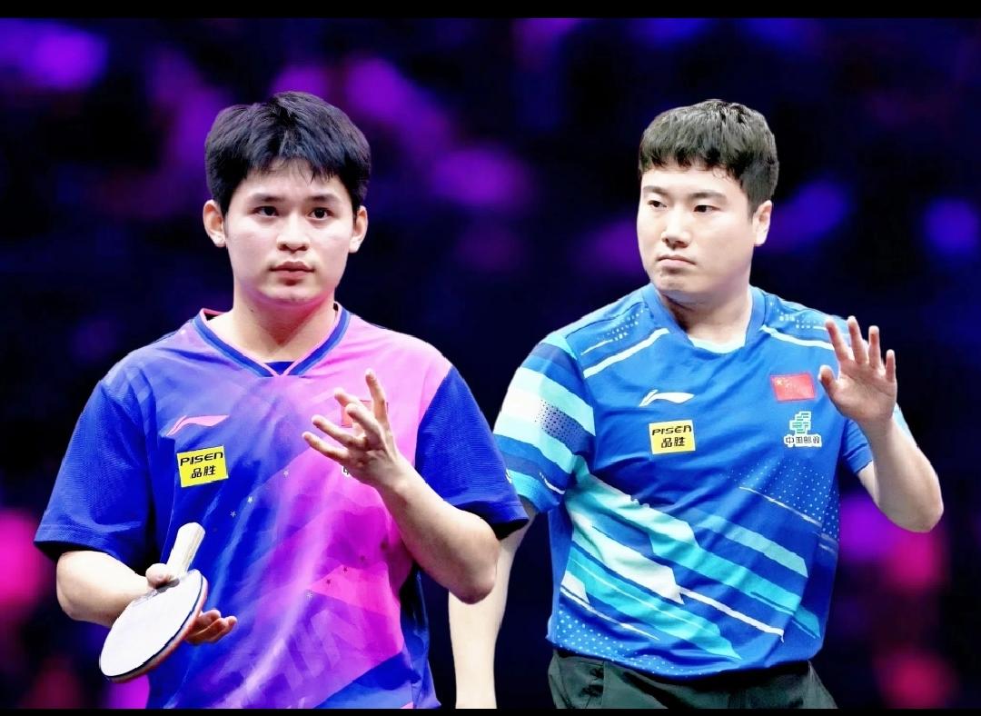 北京时间1月15日晚上，刚刚结束了一场WTT多哈球星挑战赛男双1/8决赛，国乒男