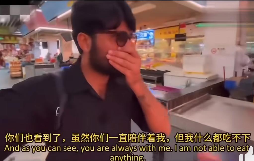 印度男子吐槽在中国营养不良，需要回印度调理身体，他是一名素食主义者，但是中国大部