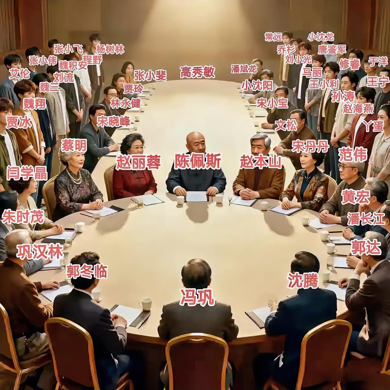 这张座次表，C位这么排合适吗？沈腾配上桌吗？