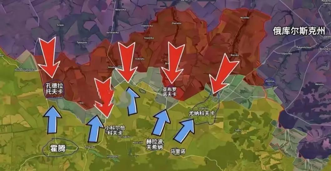 苏梅一个月恶战，乌军底牌快打光了！苏梅战场，俄军一寸寸抹平战线，宣告乌军苦战一