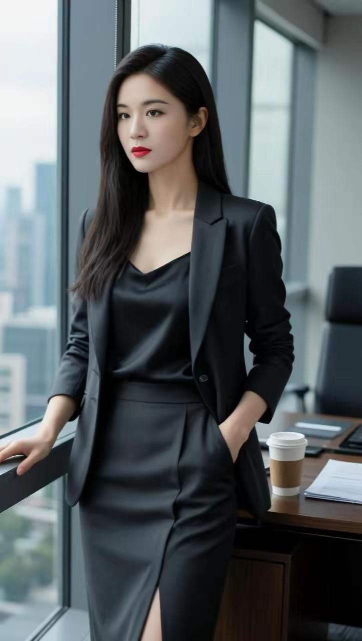 都市女强人风范，职场精英风采！