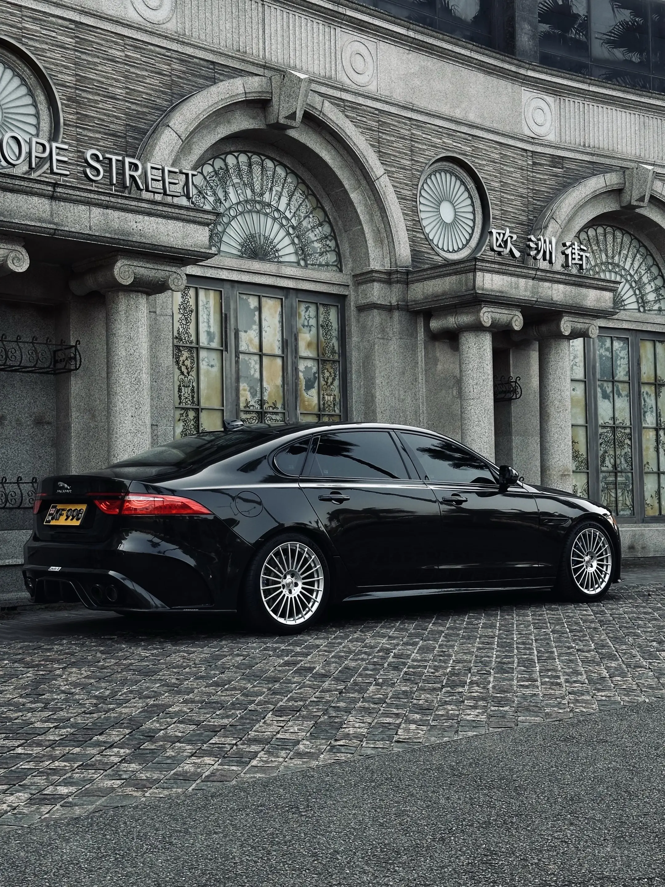 英伦C级轿车，Jaguar XF.