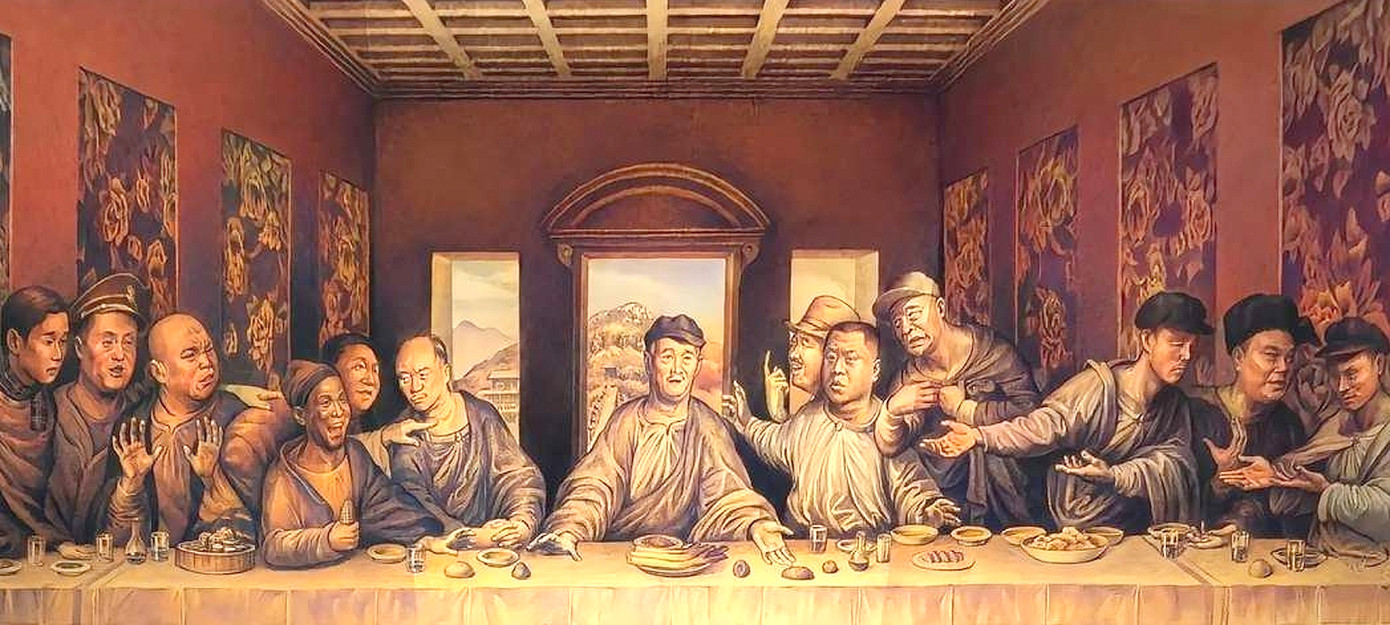 东北民间艺术团最后的晚餐