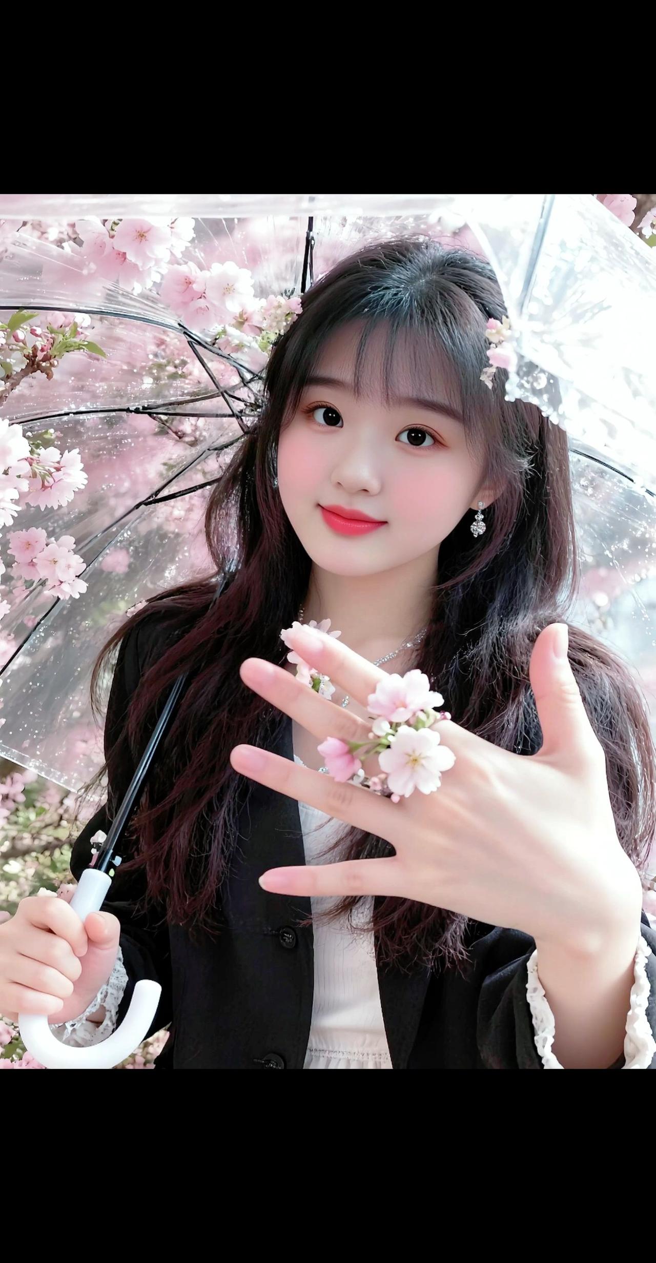 樱花拍照姿势特效同款樱花甜美浪漫樱花