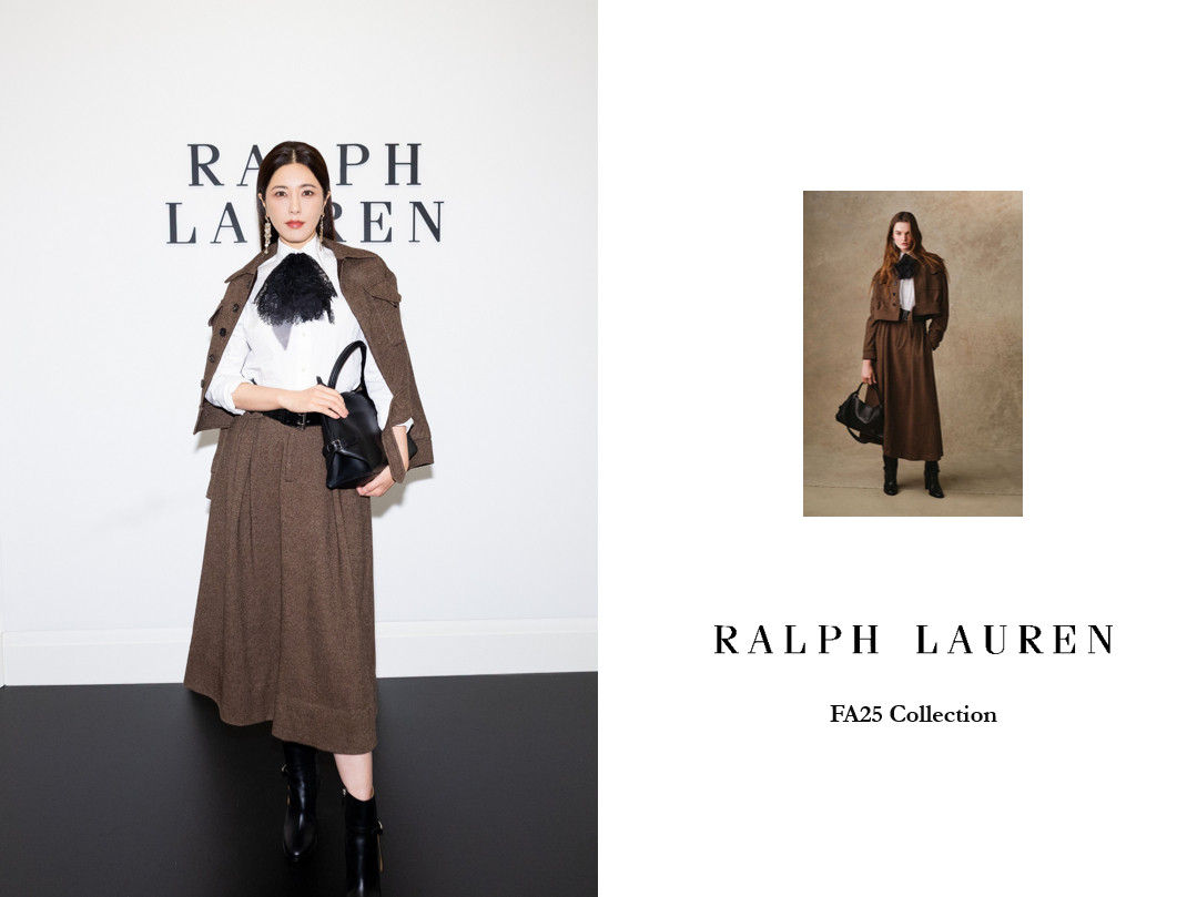 曾黎扛住了贴头皮造型演员曾黎惊喜现身RalphLauren2026春季时装秀曾