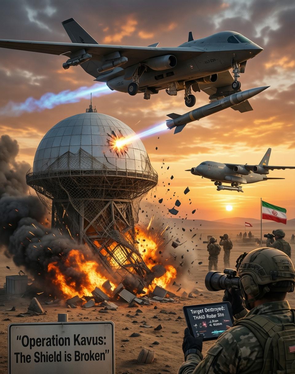 重磅暴击！伊朗精准端掉美军萨德雷达，中东反导神话被砸了个稀碎新华社德黑兰3月