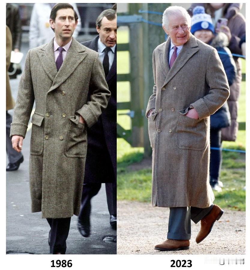 “买的好，穿的久”，英国国王查尔斯三世对其衣物的长期珍爱，一件大衣穿了四十年。这