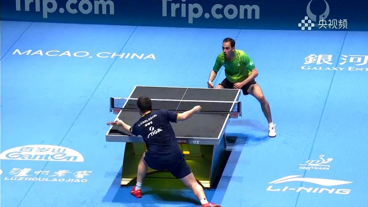 国乒头号劲敌，真不是吹的！巴西的雨果·卡尔德拉诺，状态跟过山车似的。刚在澳门