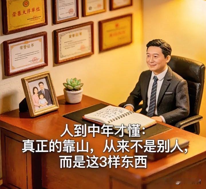 人到中年才懂：真正的靠山，从来不是别人，而是这3样东西年轻时总以为，人脉、