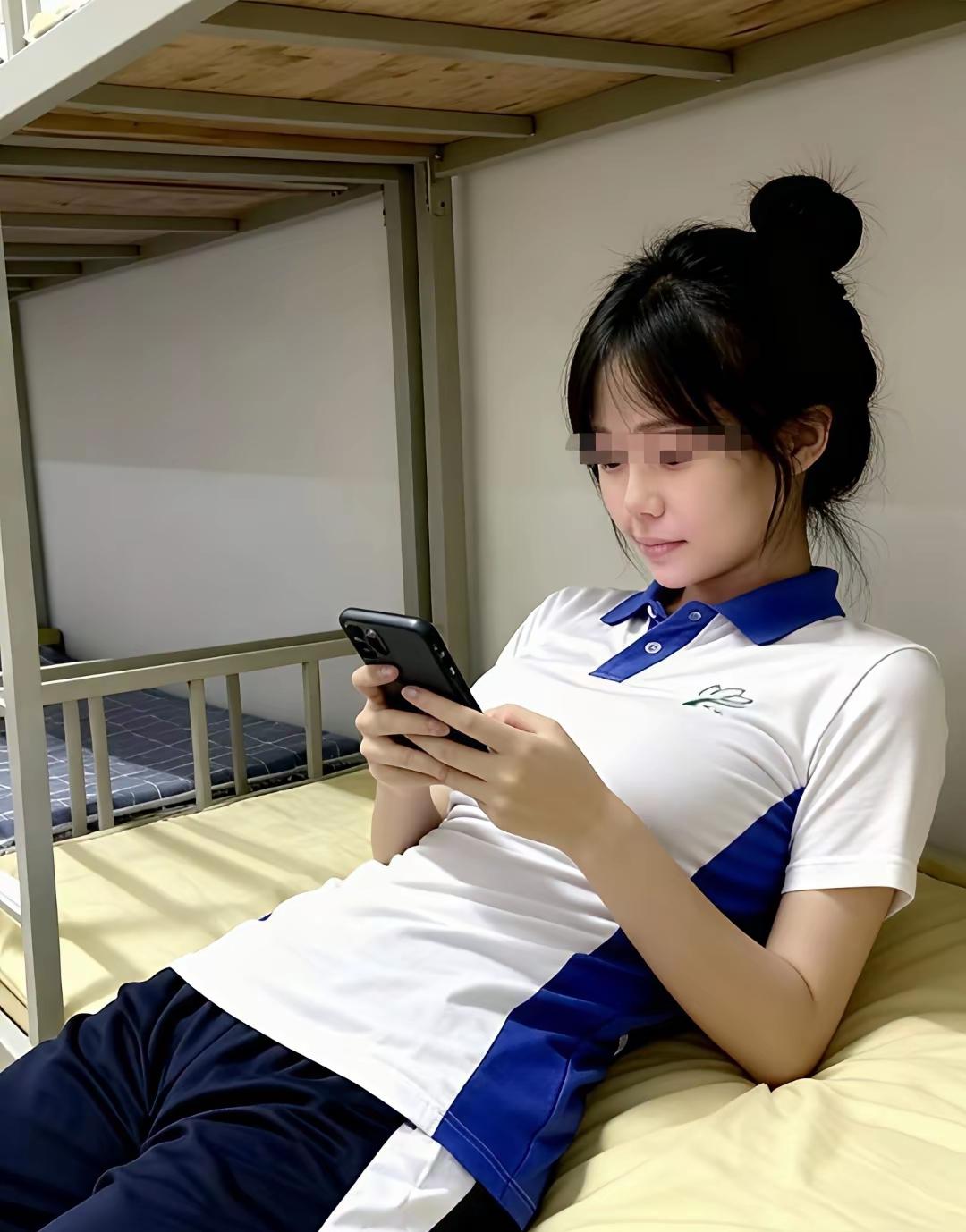 好看的校服很加分。[笑着哭][笑着哭]