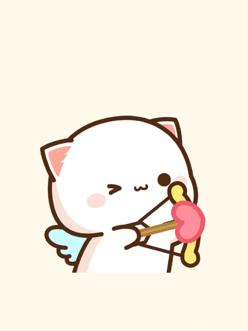 ➡️看看蜜桃的小爱心之箭射到谁的心巴上了❤️
