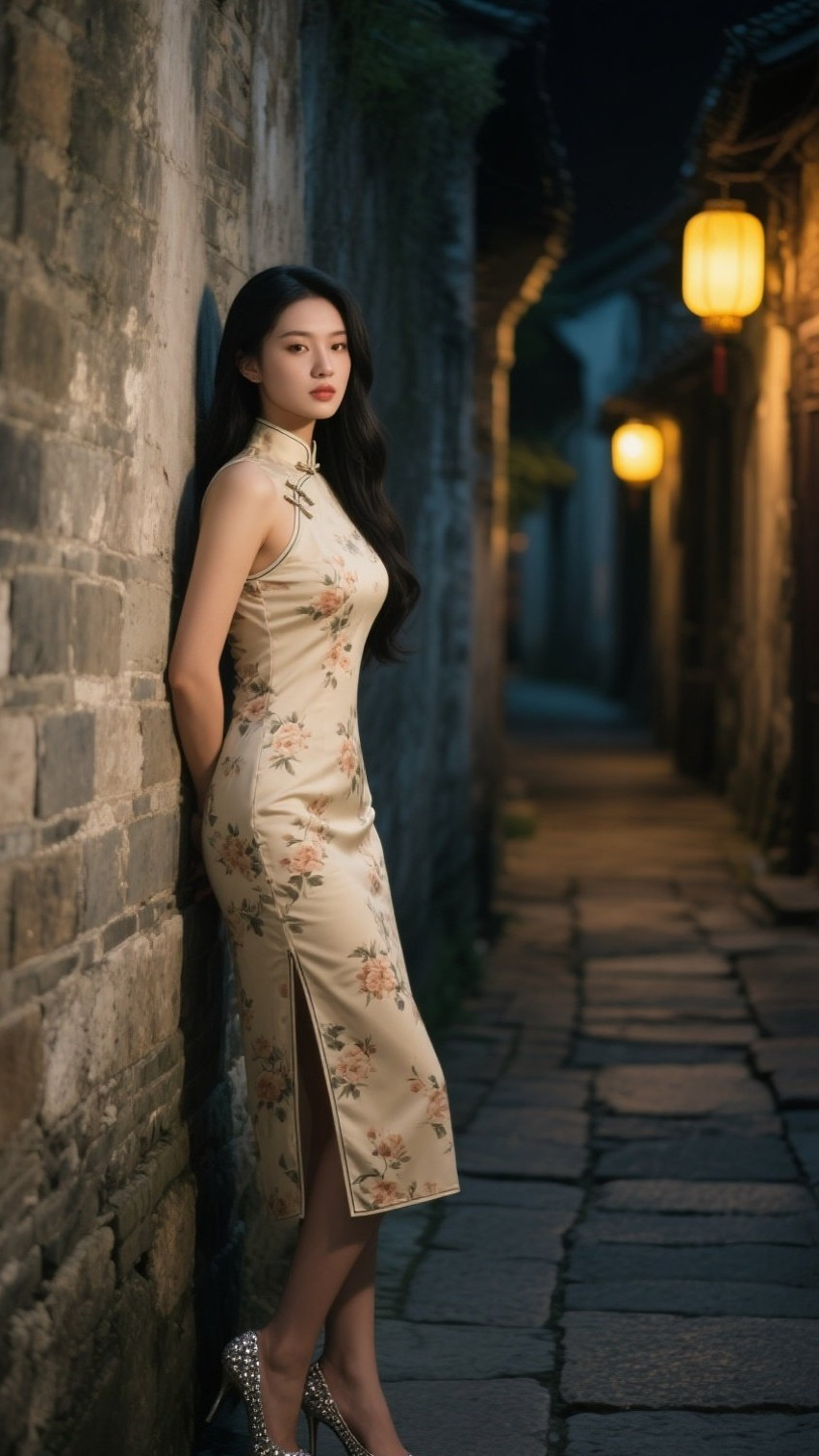 清丽少妇旗袍尽显气质美女写真
