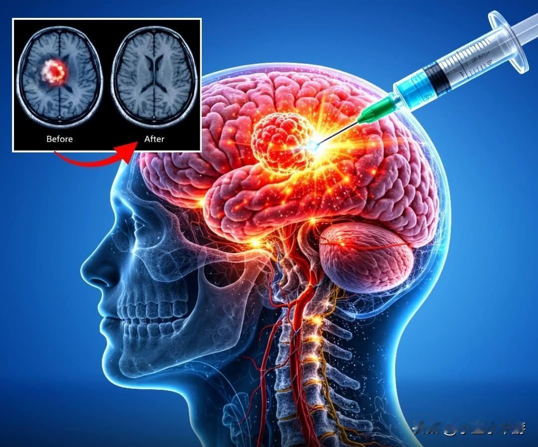 新闻头条称，一种新型癌症疫苗在不使用化疗、不进行放疗的情况下，彻底清除了致命的脑