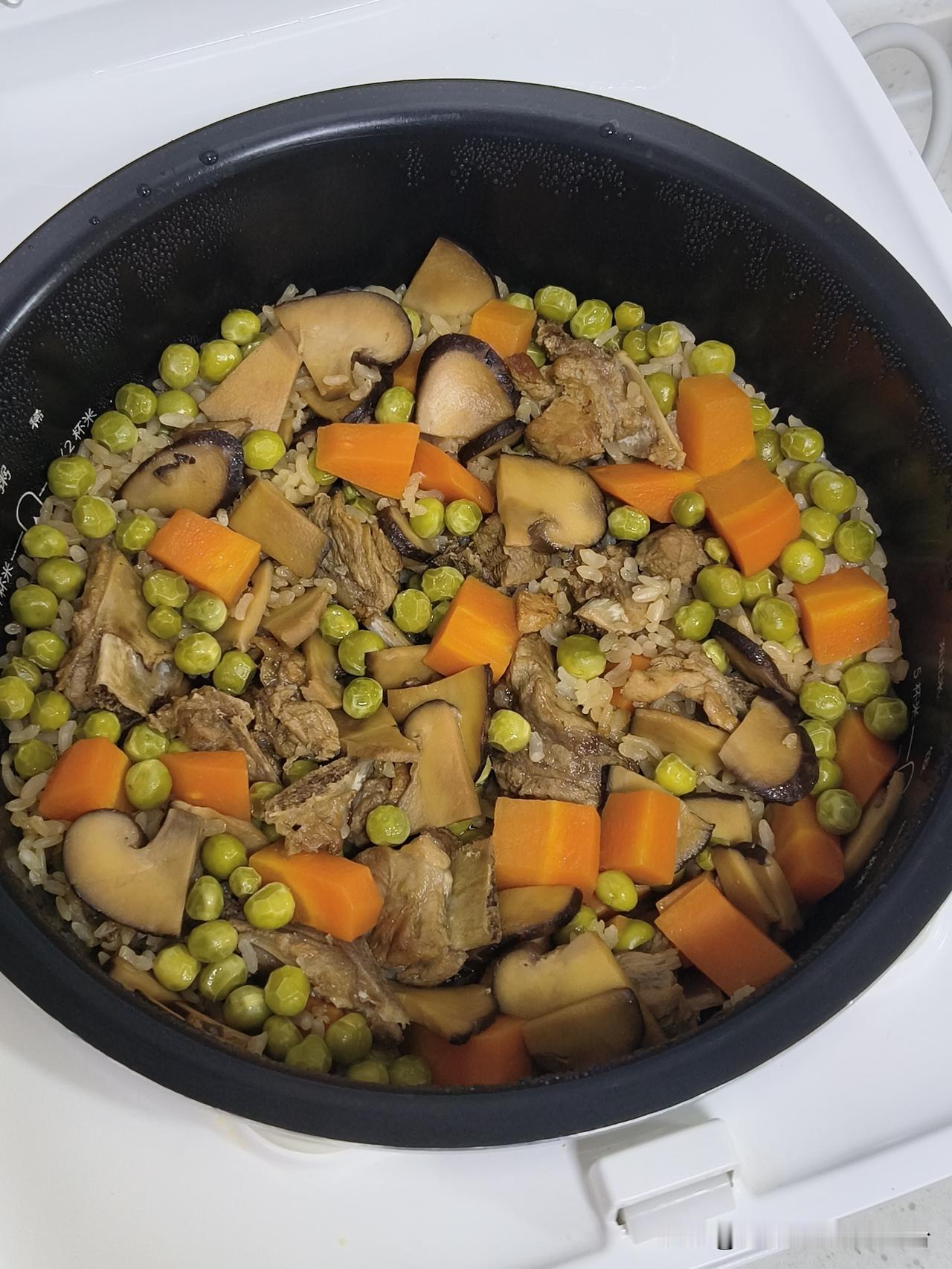 做一锅好吃的排骨焖饭，简直香爆了！谁能拒绝这一口啊，太好吃了，一顿饭吃