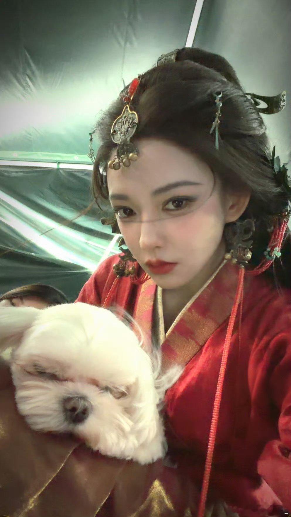 #程潇#狗都能被你抱在怀里里我为何连亲眼见你一面都这么难？#程潇##程潇云襄传之将进酒##程潇乌青鸾