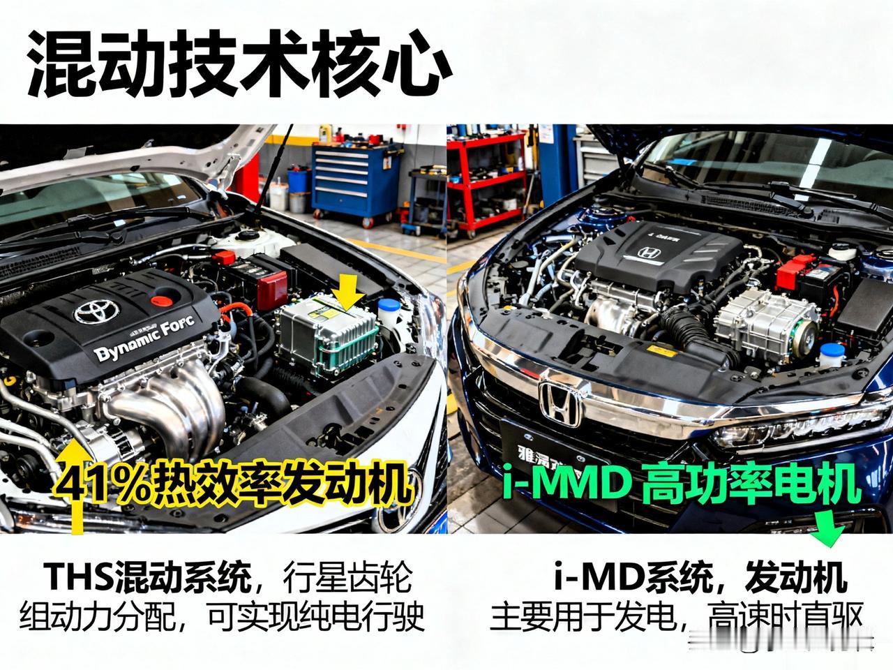先扒核心：两款混动的“靠谱基因”差在哪？丰田THS混动玩的是“笨功夫”。它的