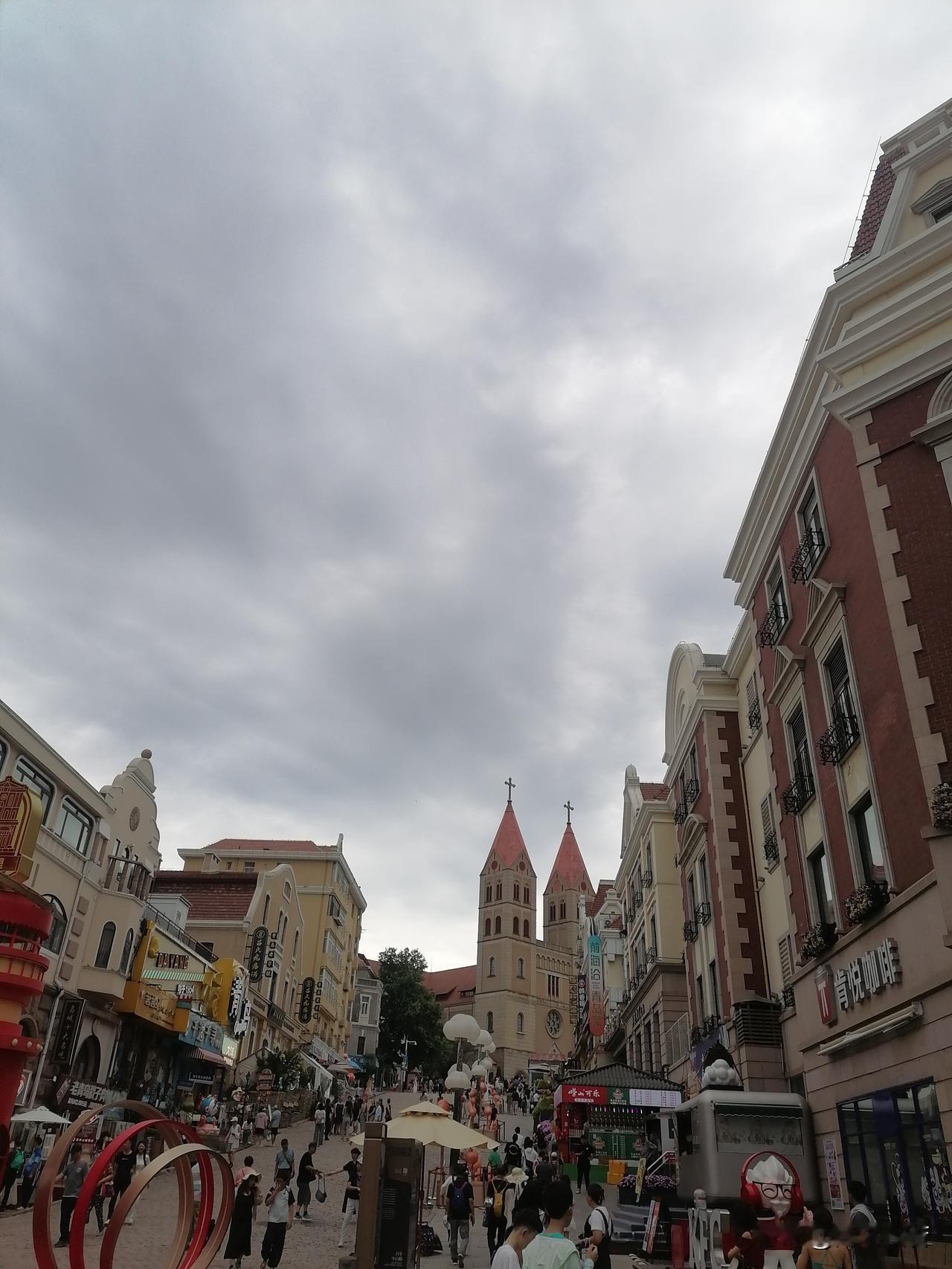 青岛的德式建筑浪漫简约。